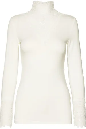 soyaconcept Sc-Marica Tops T-shirts & Tops Long-sleeved White