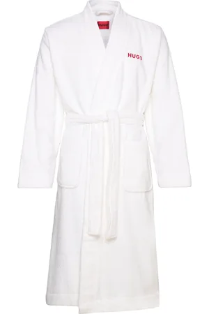 HUGO BOSS Terry Gown Designers Night & Loungewear Robes White