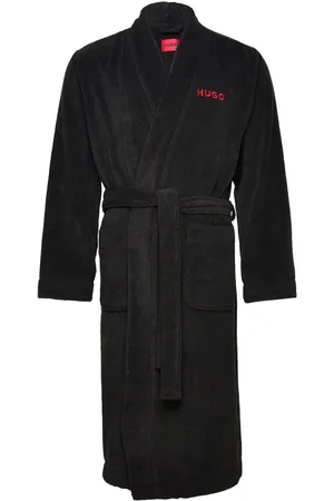 HUGO BOSS Terry Gown Designers Night & Loungewear Robes Black
