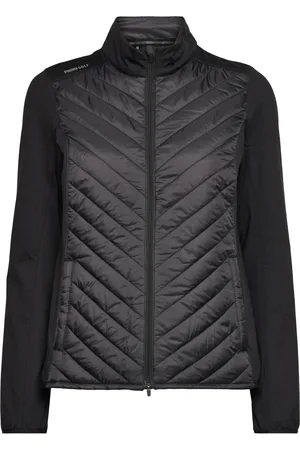 PUMA W Frost Quilted Jacket Sport Jackets Quilted Jackets Black