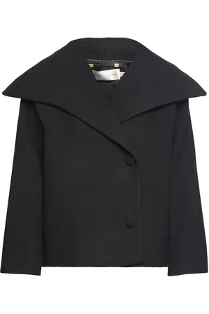 INWEAR Perryiw Short Coat Ulljakke Jakke Black