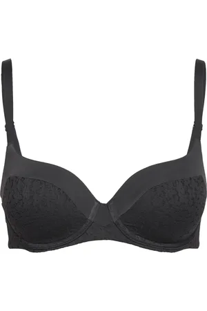 Chantelle Norah Covering T-Shirt Bra Designers Bras & Tops T-shirt Bras Black