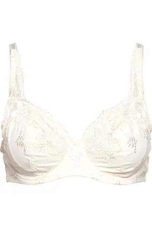 Chantelle Mary Very Covering Underwired Bra Designers Bras & Tops Full Cup Bras Cream