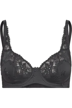 Chantelle Mary Very Covering Underwired Bra Designers Bras & Tops Full Cup Bras Black