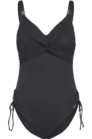 Fantasie Ottawa Uw Twist Front Swimsuit With Adjustable Leg Badedrakt Badetøy Black