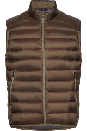 Sail Racing Spray Down Vest Sport Vests Brown