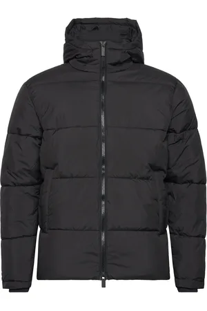 SELECTED Slhdan Short Puffer Jacket O Fôret Jakke Black