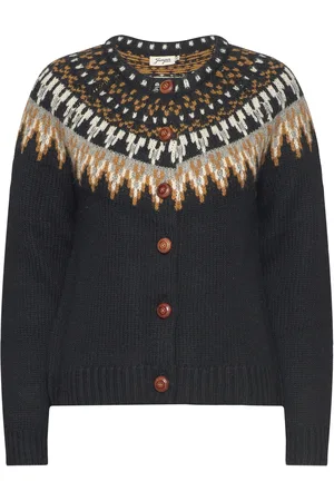 Jumperfabriken Joelle Cardigan Tops Knitwear Cardigans Black