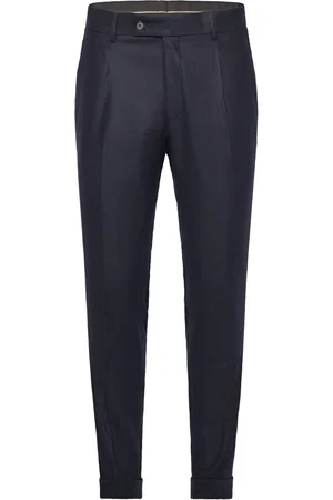 SIR of Sweden Alex Trousers Bottoms Trousers Formal Navy