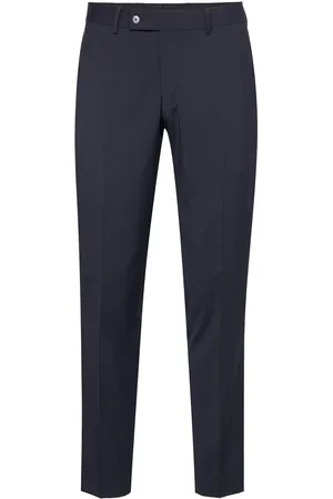SIR of Sweden Sven Trousers Bottoms Trousers Formal Navy