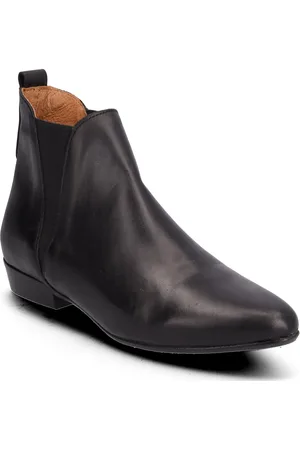 Anonymous copenhagen Rita Shoes Boots Ankle Boots Ankle Boots Flat Heel Black