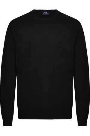 SIR of Sweden Harald Tops Knitwear Round Necks Black