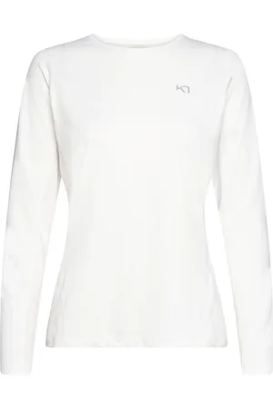 Kari Traa Nora 2.0 Long Sleeve Sport T-shirts & Tops Long-sleeved White