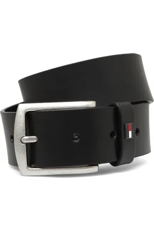 Tommy Hilfiger Denton 3.5 Ext Accessories Belts Classic Belts Black