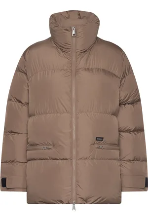 Casall Hero Puffer Jacket Sport Jackets Padded Jacket Brown