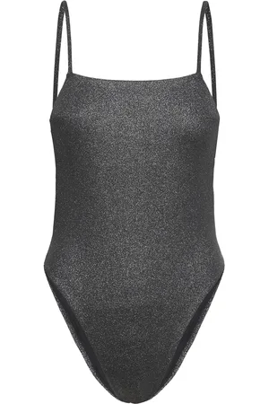 Calvin Klein Piece Square Neckline Badedrakt Badetøy Black