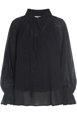 Dea Kudibal Cassisa Tops Blouses Long-sleeved Black