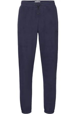 Les Deux Duke Fleece Sweatpants Bottoms Sweatpants Navy