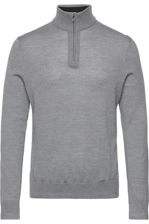 Ted Baker Limehas Tops Knitwear Full Zip Jumpers Grey