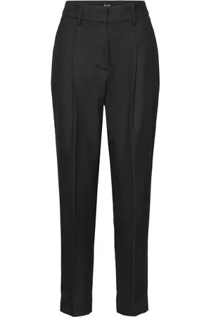 Ivy Copenhagen Ivy-Ada Classic Pleat Pant Bottoms Trousers Suitpants Black