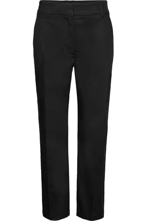 Tommy Hilfiger Co Slim Straight Chino Bottoms Trousers Chinos Black