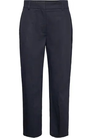Tommy Hilfiger Co Slim Straight Chino Bottoms Trousers Chinos Navy