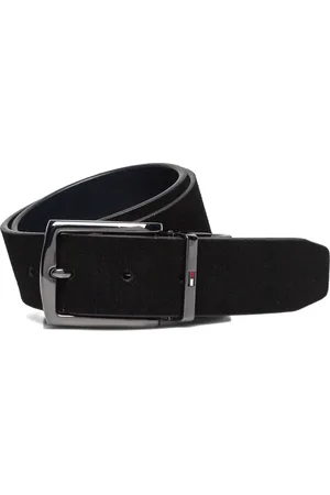 Tommy Hilfiger Denton 3.5 Rev Accessories Belts Classic Belts Black