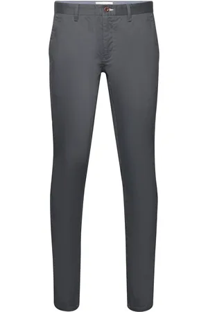 GANT Slim Chinos Bottoms Trousers Chinos Grey