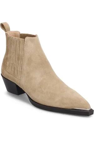 &Copenhagen Cph244 Shoes Boots Cowboy Boots Beige