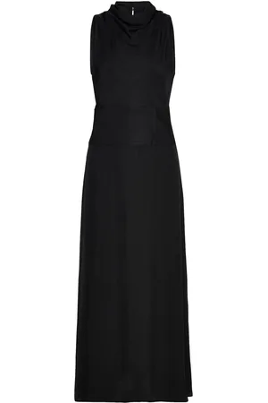 Ivy & Oak Ankle Length Dress Knelang Kjole Black