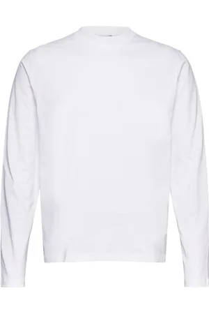 Holzweiler M. Regular Long Sleeve Designers T-shirts Long-sleeved White