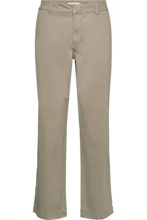 Part Two Soffynpw Pa Bottoms Trousers Chinos Green
