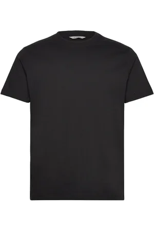 Holzweiler M. Regular Tee Designers T-shirts Short-sleeved Black