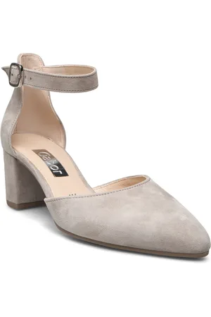 Gabor Ankle-Strap Pumps Shoes Heels Pumps Classic Beige