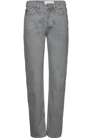 Samsøe Samsøe Susan Jeans Split 15061 Bottoms Jeans Straight-regular Grey