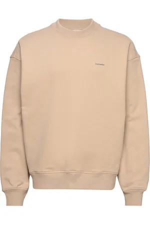 Holzweiler M. Relaxed Crew Designers Sweat-shirts & Hoodies Sweat-shirts Beige