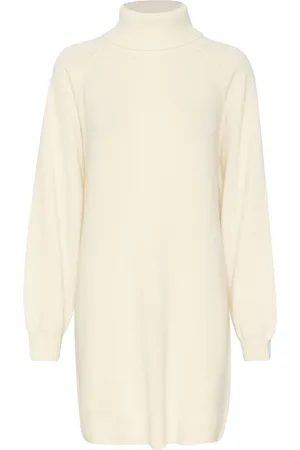 Gestuz Manzigz Wool Dress Kort Kjole White