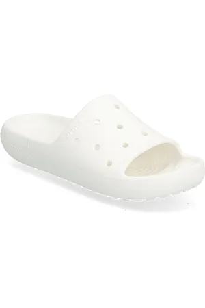 Crocs Classic Slide V2 Shoes Summer Shoes Sandals Pool Sliders White