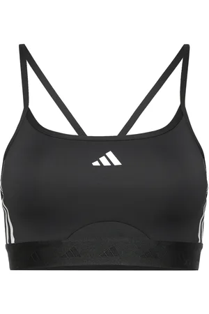 adidas Hyglm Bralette Sport Bras & Tops Soft Bras Bralette Black