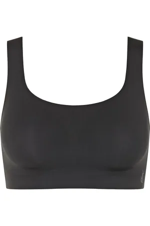 Sloggi Zero Feel 2.0 Top Lingerie Bras & Tops Soft Bras Tank Top Bras Black