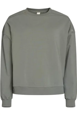 Rethinkit Ilona Easy Sweatshirt Tops Sweat-shirts & Hoodies Sweat-shirts Green