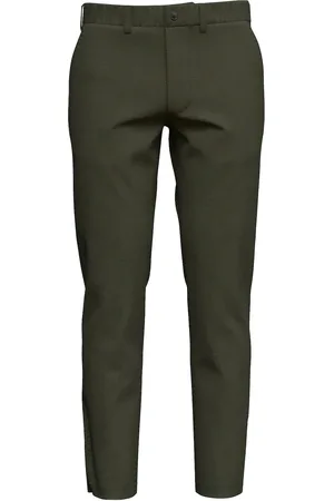 SELECTED Slh175-Slim New Miles Flex Pant Noos Bottoms Trousers Chinos Green