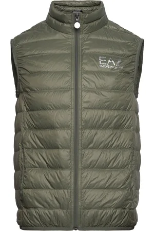 EA7 Outerwear Vest Khaki Green