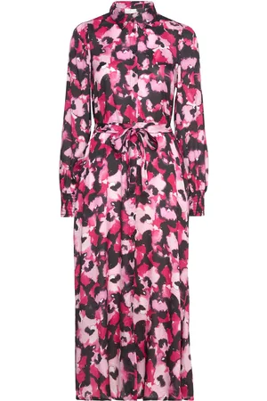 Kaffe Kapollie Oline Dress Maxikjole Festkjole Pink