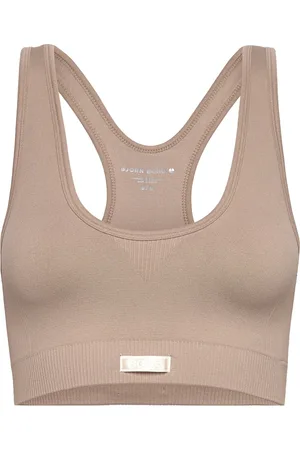 Björn Borg Studio Low Seamless Bra Sport Bras & Tops Sports Bras - All Brown