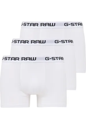 G-Star Classic Trunk 3 Pack Boksershorts White