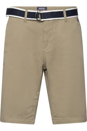 SEBAGO Dks Belted Bermuda Shorts Bottoms Shorts Chinos Shorts Khaki Green