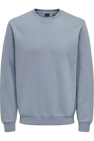 Only & Sons Onsceres Crew Neck Noos Tops Sweat-shirts & Hoodies Sweat-shirts Blue
