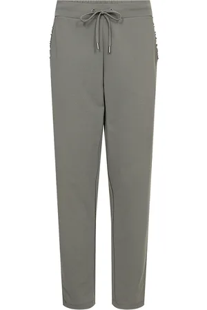 soyaconcept Sc-Siham Bottoms Trousers Joggers Grey