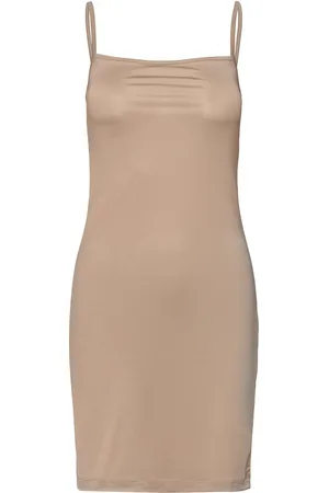 Samsøe Samsøe Safaye Slip Dress 15081 Kort Kjole Beige